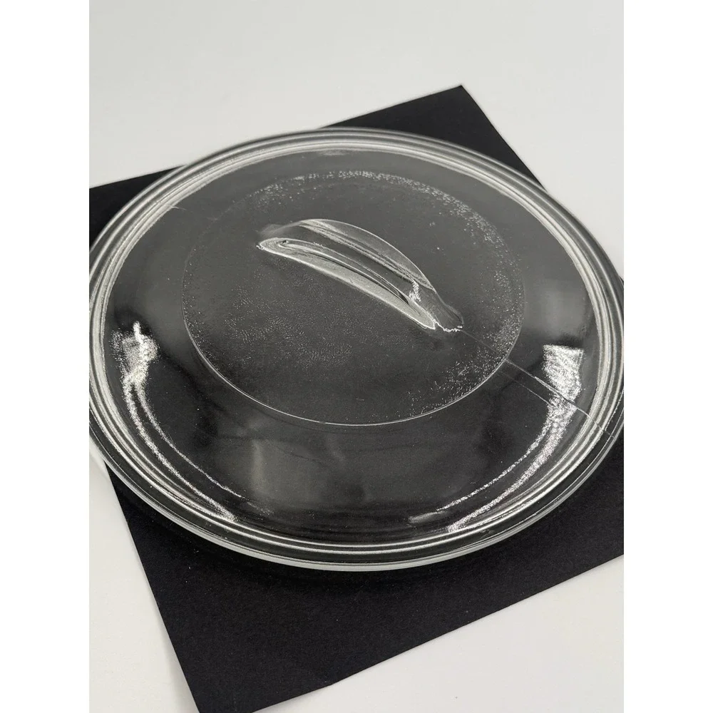 Clear Glass Round Lid Replacement Top 7